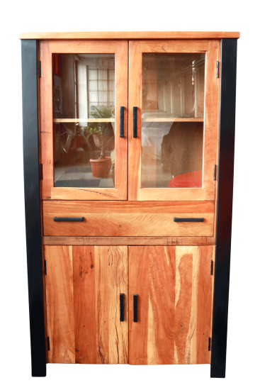 Clark - robuste Oldwood Vitrine